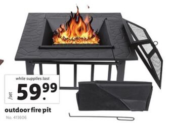 Lidl Outdoor fire pit offer