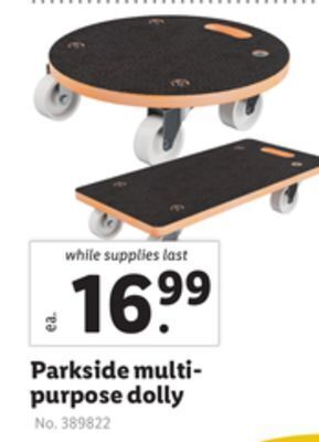 Lidl Parkside multi-purpose dolly offer