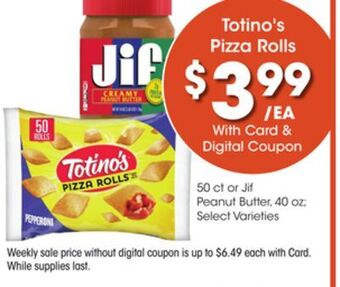 Kroger Totino's pizza rolls offer