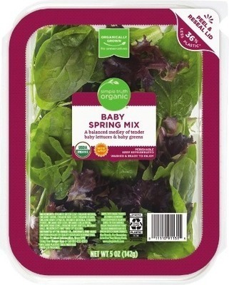 Kroger Simple truth organic salad blends offer