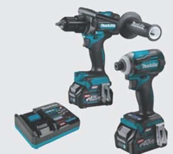 The Home Depot Makita xgt® 40v brushless 2-tool 2.5ah kit offer