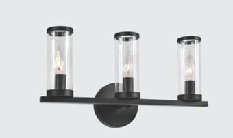 The Home Depot Hampton bay 16.5 loveland vanity light offer