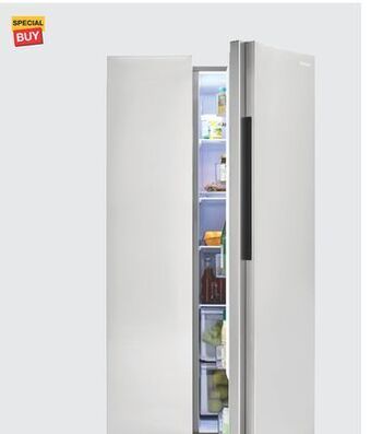 The Home Depot Samsung 28 cu. ft. stainless steel smart side-by-side refrigerator offer