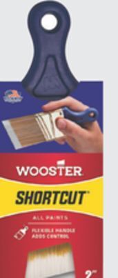 The Home Depot Wooster® shortcut® 2 angle brush offer