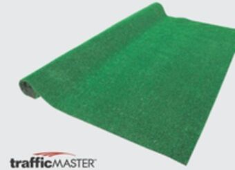 The Home Depot Trafficmaster indoor/outdoor 6'x8' artificial grass rug offer