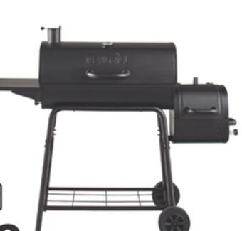 The Home Depot Nexgrill 29 charcoal grill with smoker offer