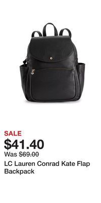 Kohl's Lc lauren conrad kate flap backpack offer