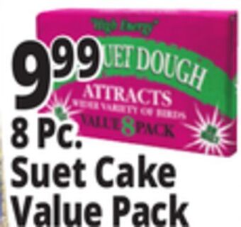 Ocean State Job Lot Seed & suet high energy suet, 8 pack offer