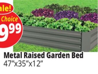 Ocean State Job Lot Metal raised garden bed offer