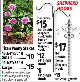 Ocean State Job Lot Shepherd hooks offer