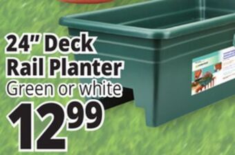 Ocean State Job Lot 24 deck rail planter offer