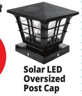 Ocean State Job Lot Solar led oversized post cap offer