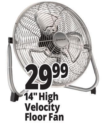 Ocean State Job Lot 14 high velocity floor fan offer