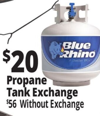 Ocean State Job Lot Propane tank exchange offer