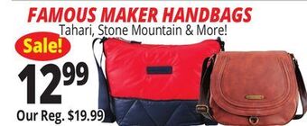 Ocean State Job Lot Famous maker handbags offer