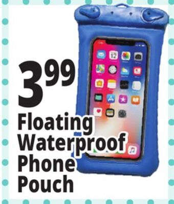 Ocean State Job Lot Techbunch universal waterproof phone pouch offer