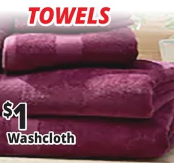 Ocean State Job Lot Washcloth offer