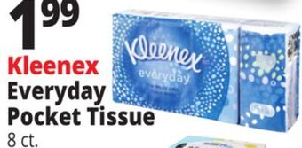 Ocean State Job Lot Kleenex everyday pocket tissue offer
