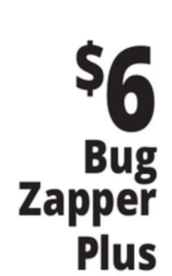 Ocean State Job Lot Bug zapper plus offer