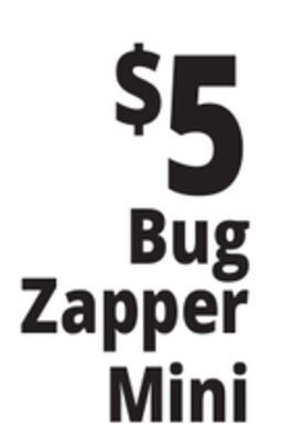 Ocean State Job Lot Bug zapper mini offer