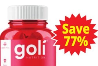 Ocean State Job Lot Goli apple cider vinegar gummies offer