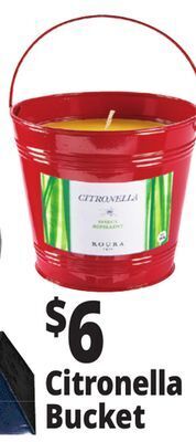 Ocean State Job Lot Citronella bucket offer