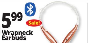 Ocean State Job Lot Wrapneck earbuds offer