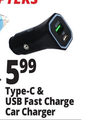 Ocean State Job Lot Techbunch dual port car charger offer