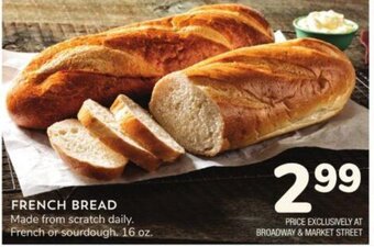 Albertsons French Bread offer