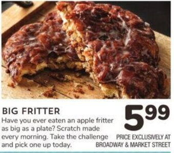 Albertsons Big Fritter offer