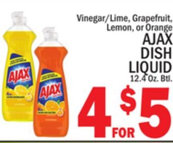 C Town Ajax dish liquid offer