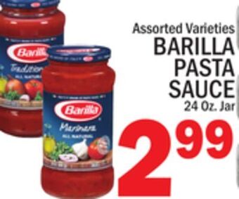 C Town Barilla pasta sauce offer
