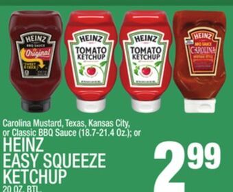 C Town Heinz easy squeeze ketchup 20 oz. btl offer