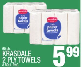 C Town Krasdale 2 ply towels offer