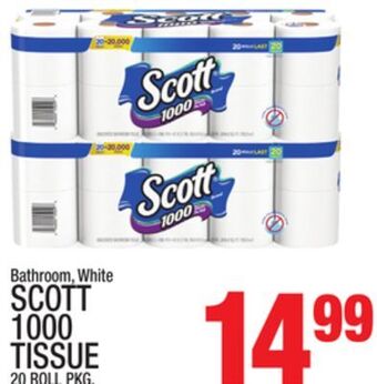 C Town Scott 1000 tissue offer