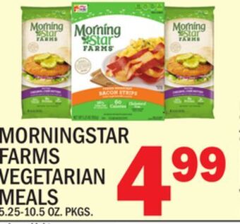 C Town Morningstar farms vegetarian meals offer