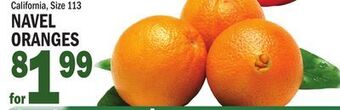 C Town Navel oranges offer