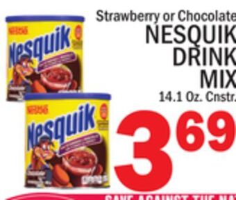 C Town Nesquik drink mix offer