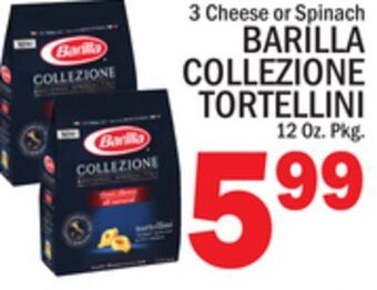 C Town Barilla collezione tortellini offer