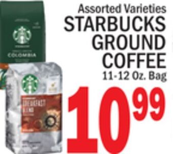 C Town Starbucks ground coffee offer