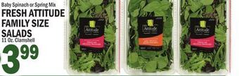 C Town Fresh attitude family size salads offer