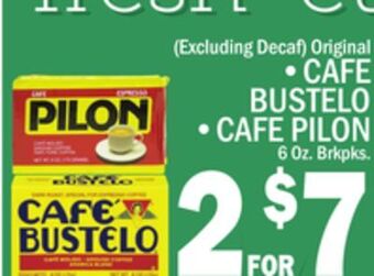 C Town • cafe bustelo • cafe pilon offer