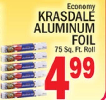 C Town Krasdale aluminum foil offer