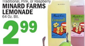 C Town Minard farms lemonade offer