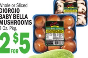 C Town Giorgio baby bella mushrooms offer