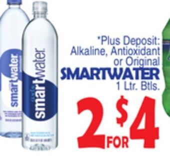 Bravo Supermarkets Smartwater offer