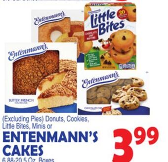 Bravo Supermarkets Entenmann's cakes offer