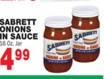 Bravo Supermarkets Sabrett onions offer