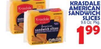 Bravo Supermarkets Krasdale american sandwich slices offer