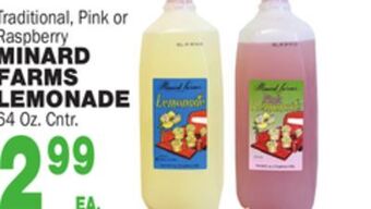 Bravo Supermarkets Minard farms lemonade offer